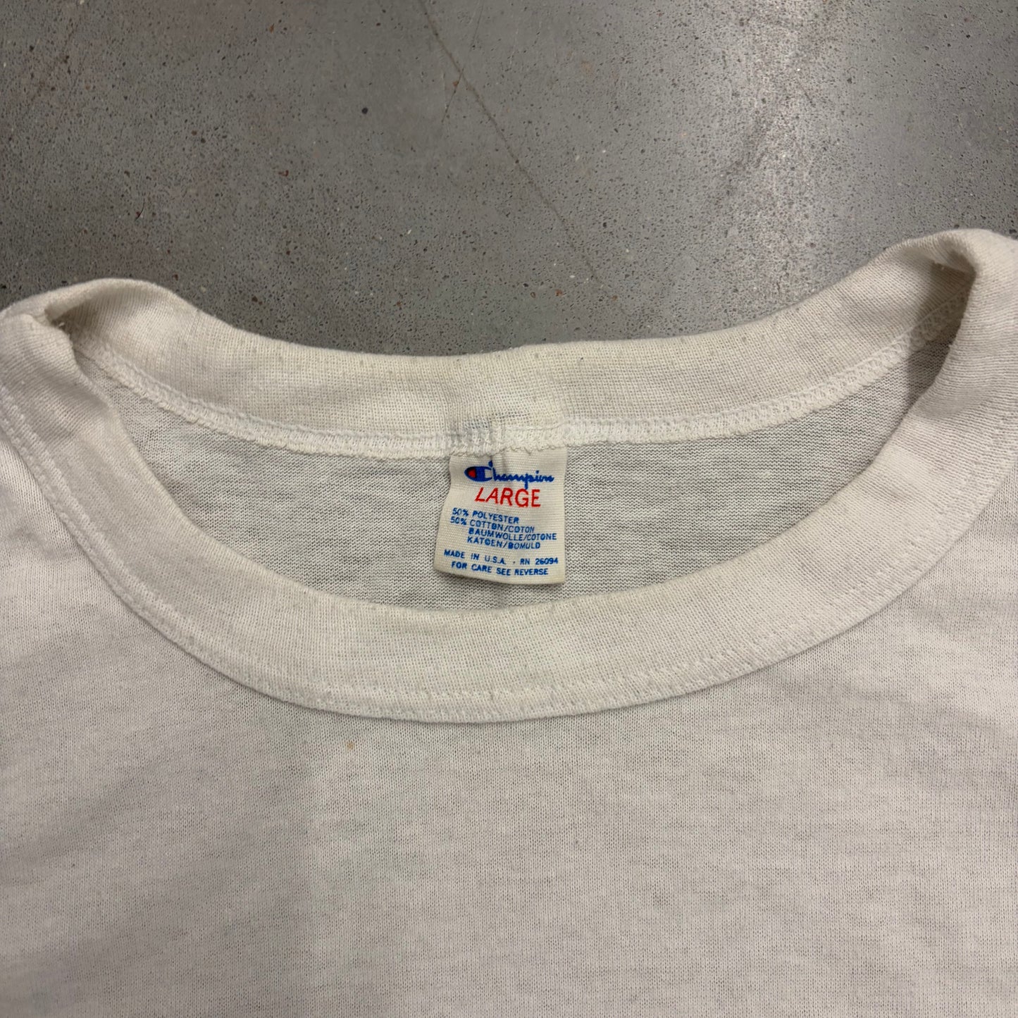 Vintage 80s Champion 3/4 Tee