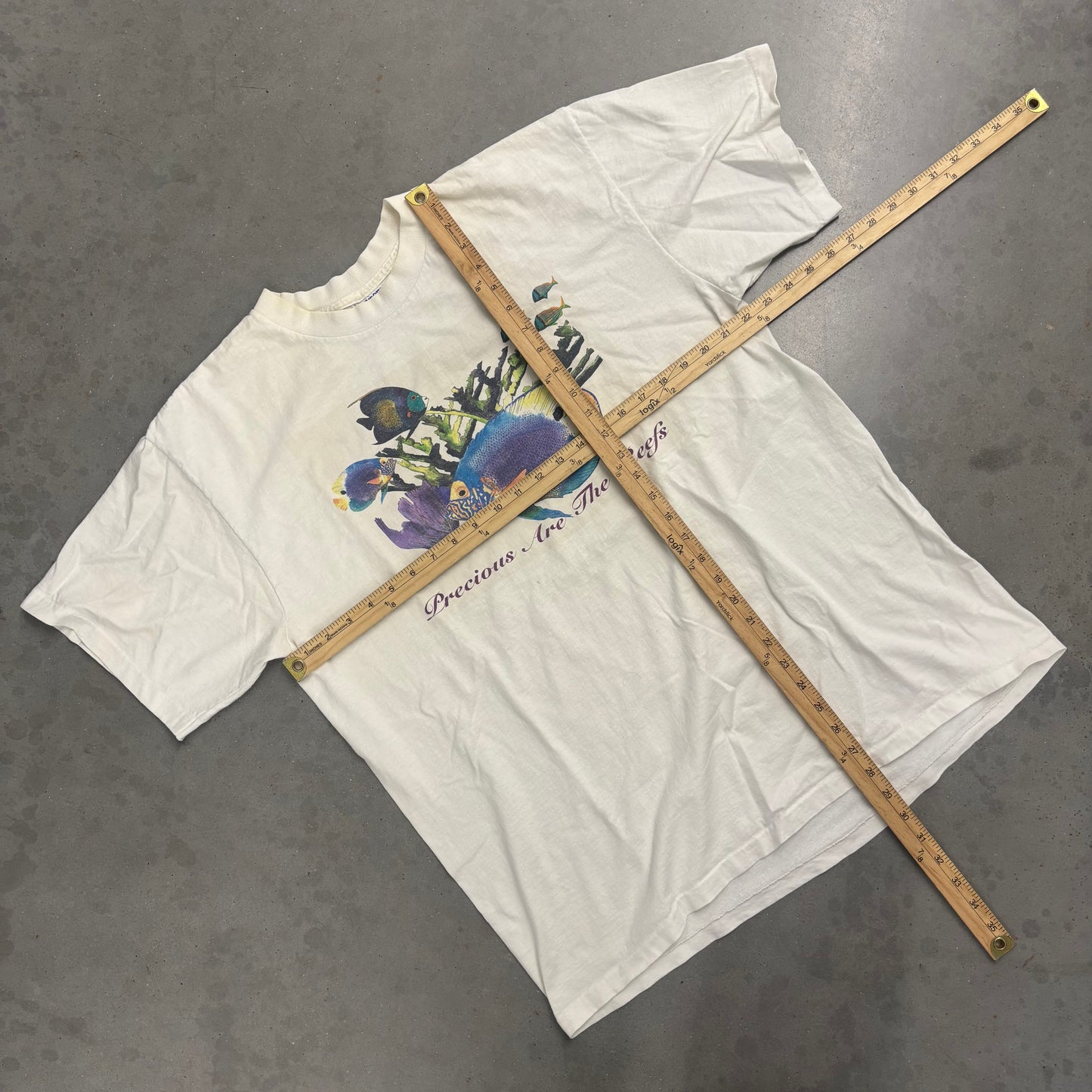 Vintage 90s “Precious are the Reefs” Tee