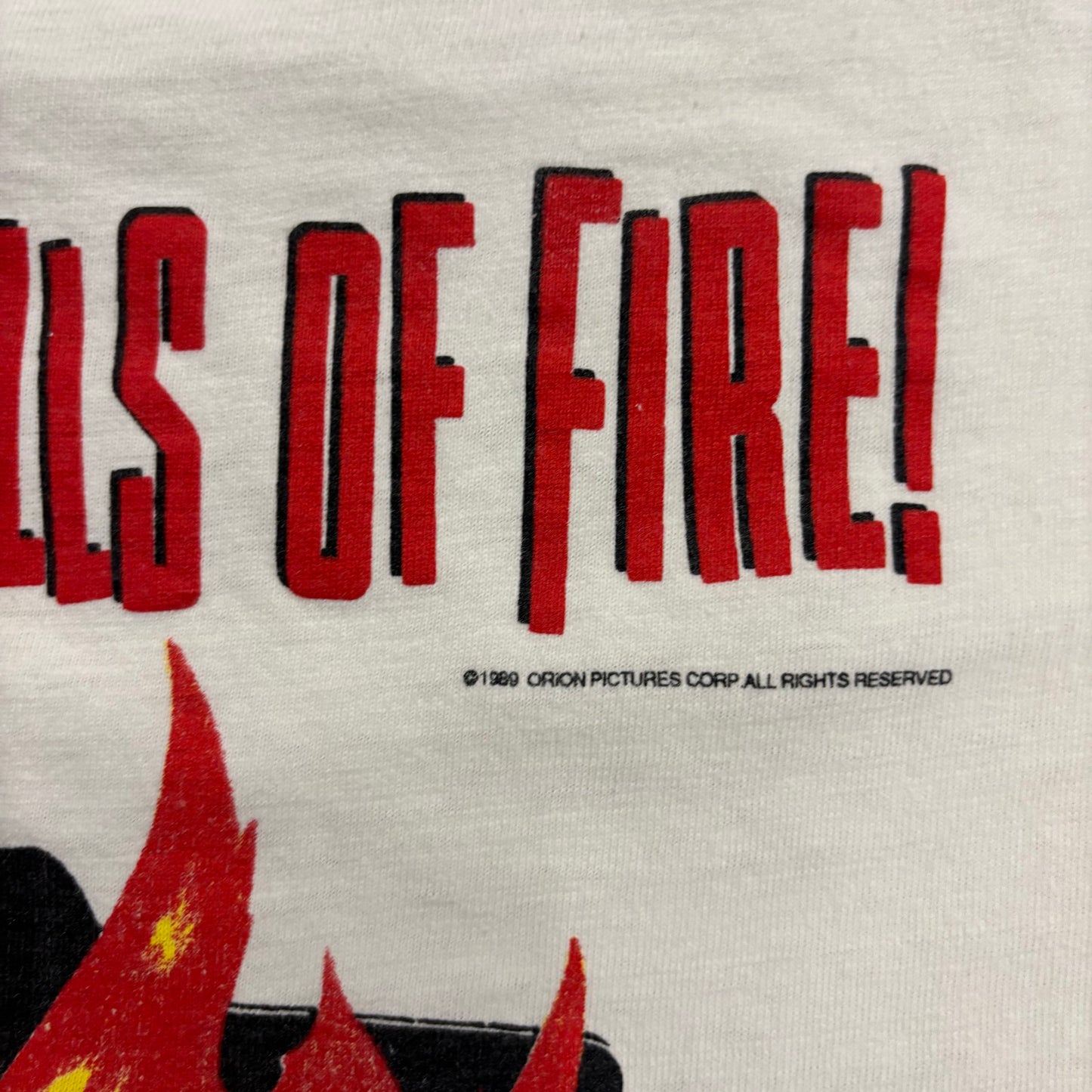 Vintage 89’ Great Balls of Fire Promo Tee