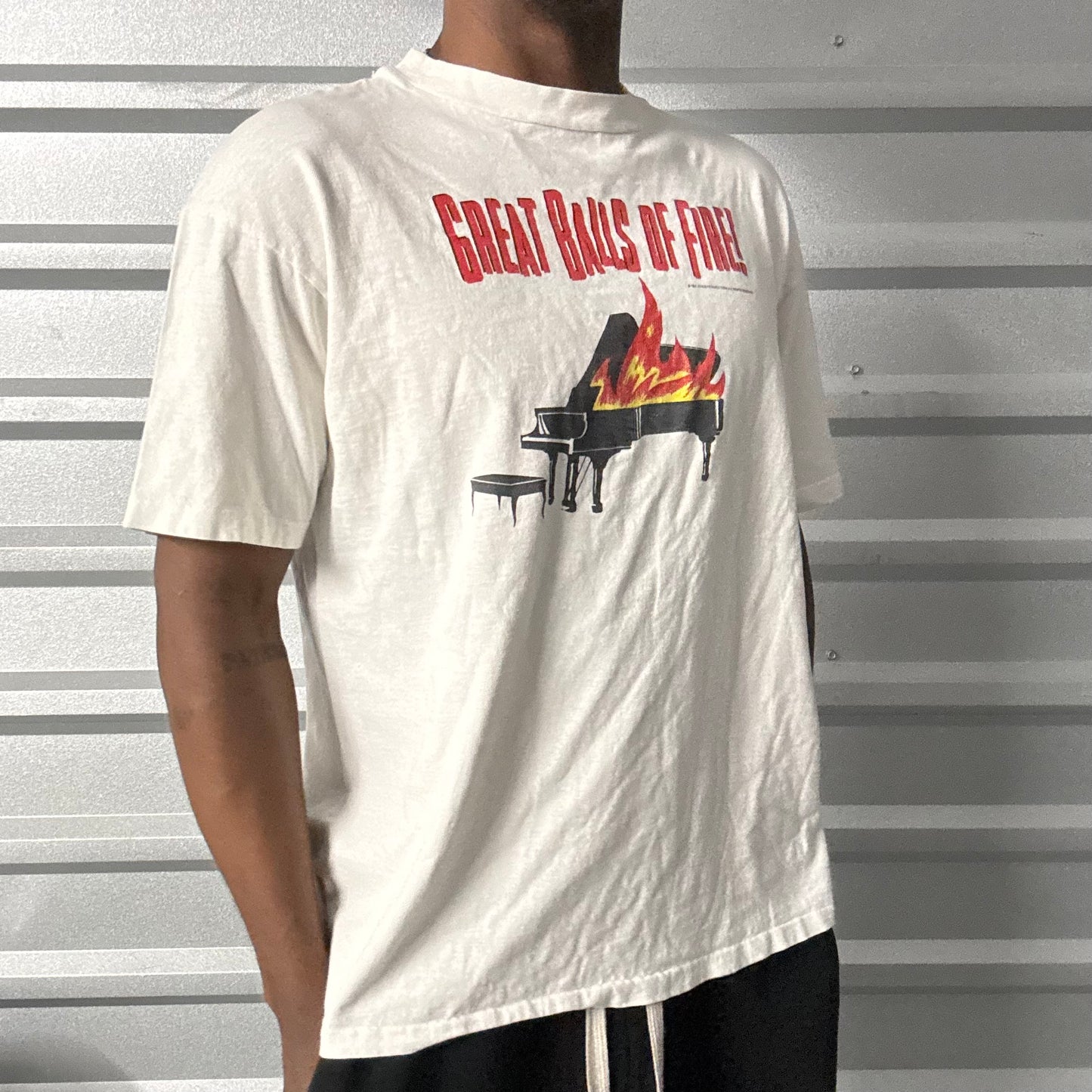 Vintage 89’ Great Balls of Fire Promo Tee