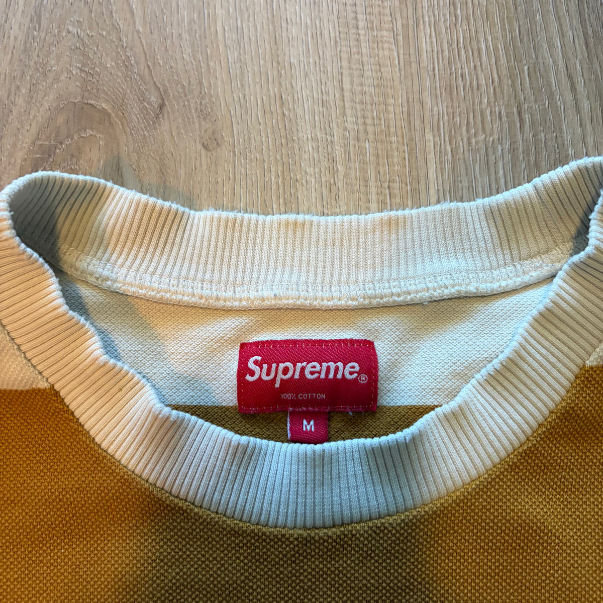 Supreme Striped Crewneck