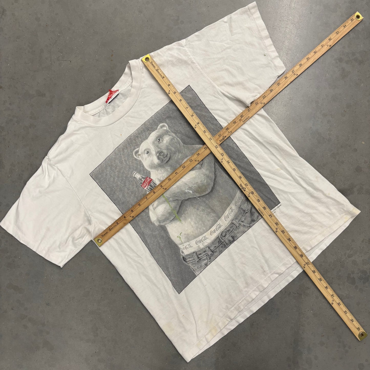 Vintage 90s Coca Cola Bear Tee