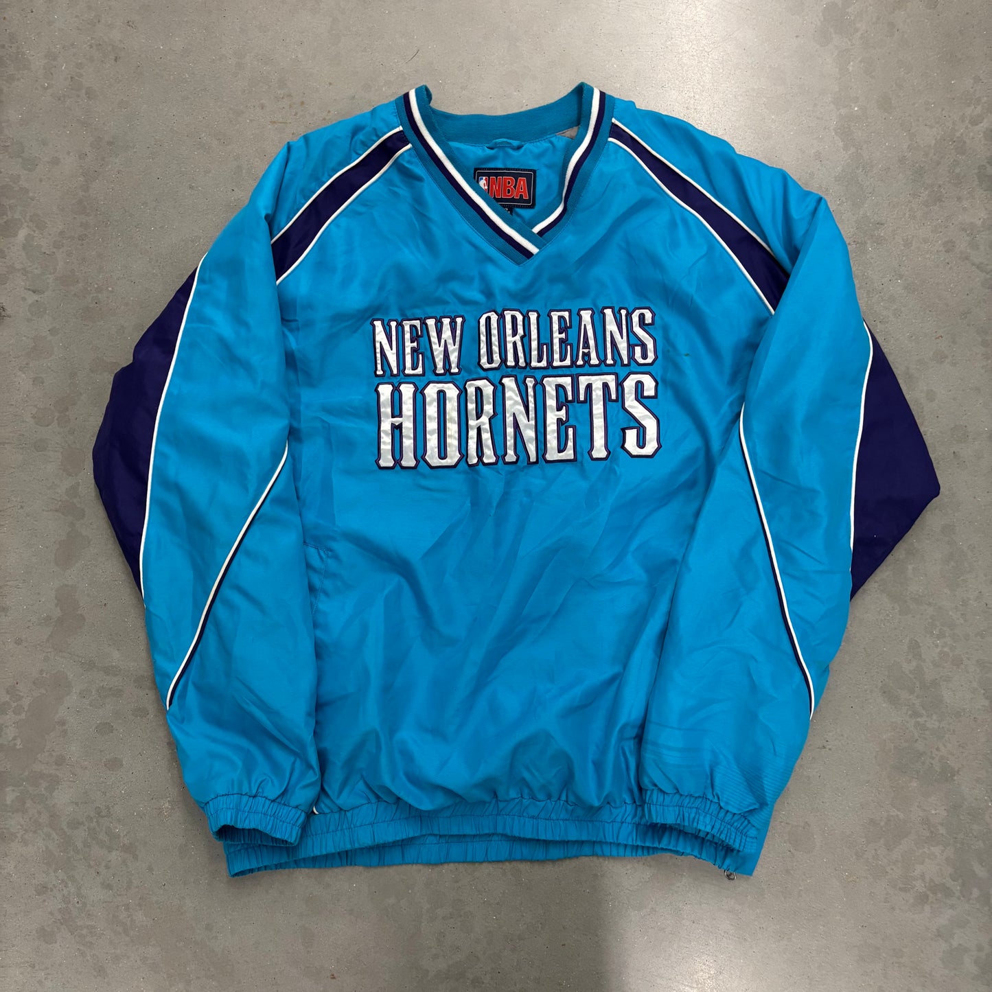 Y2K NBA New Orleans Hornets Pullover