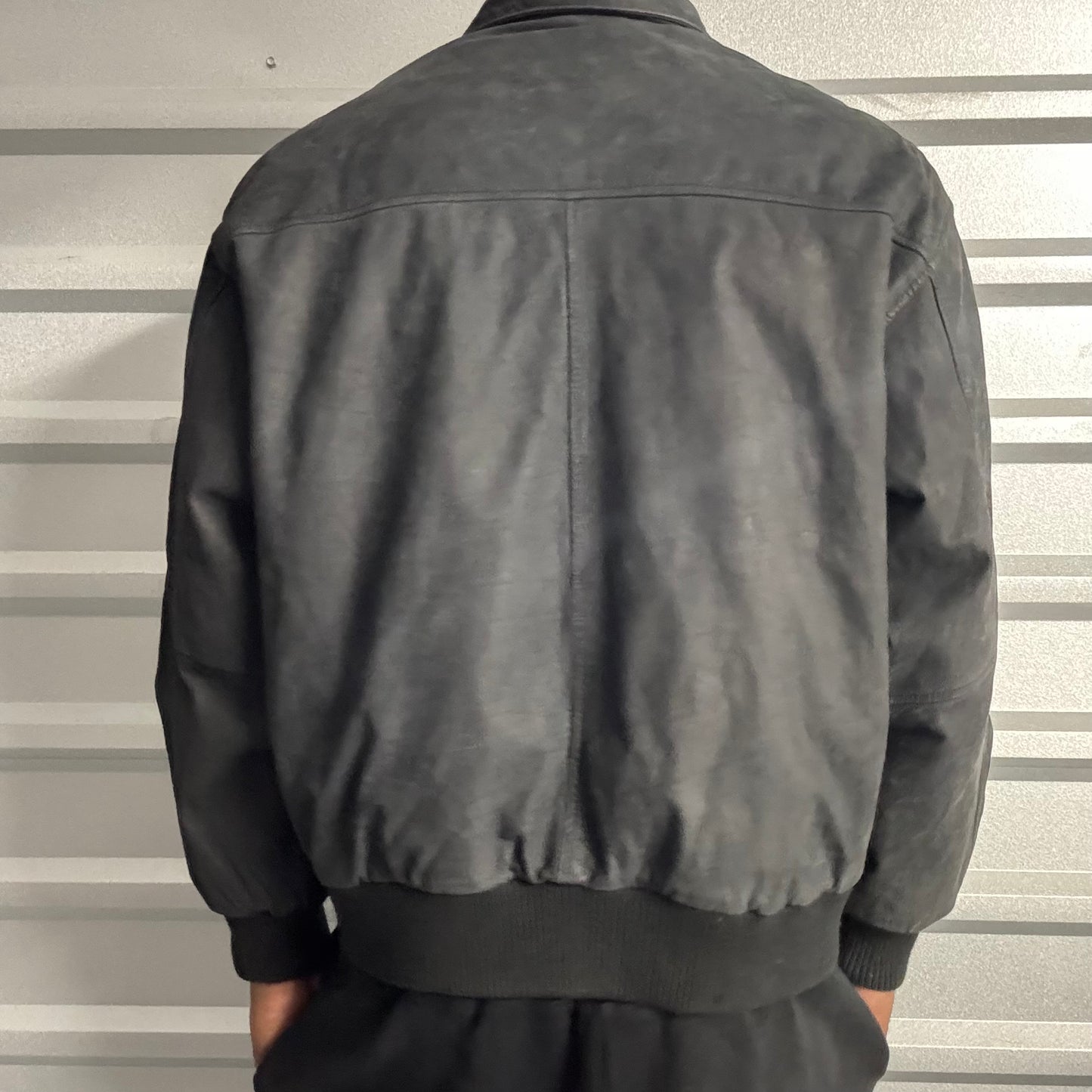 Vintage Black Leather Jacket