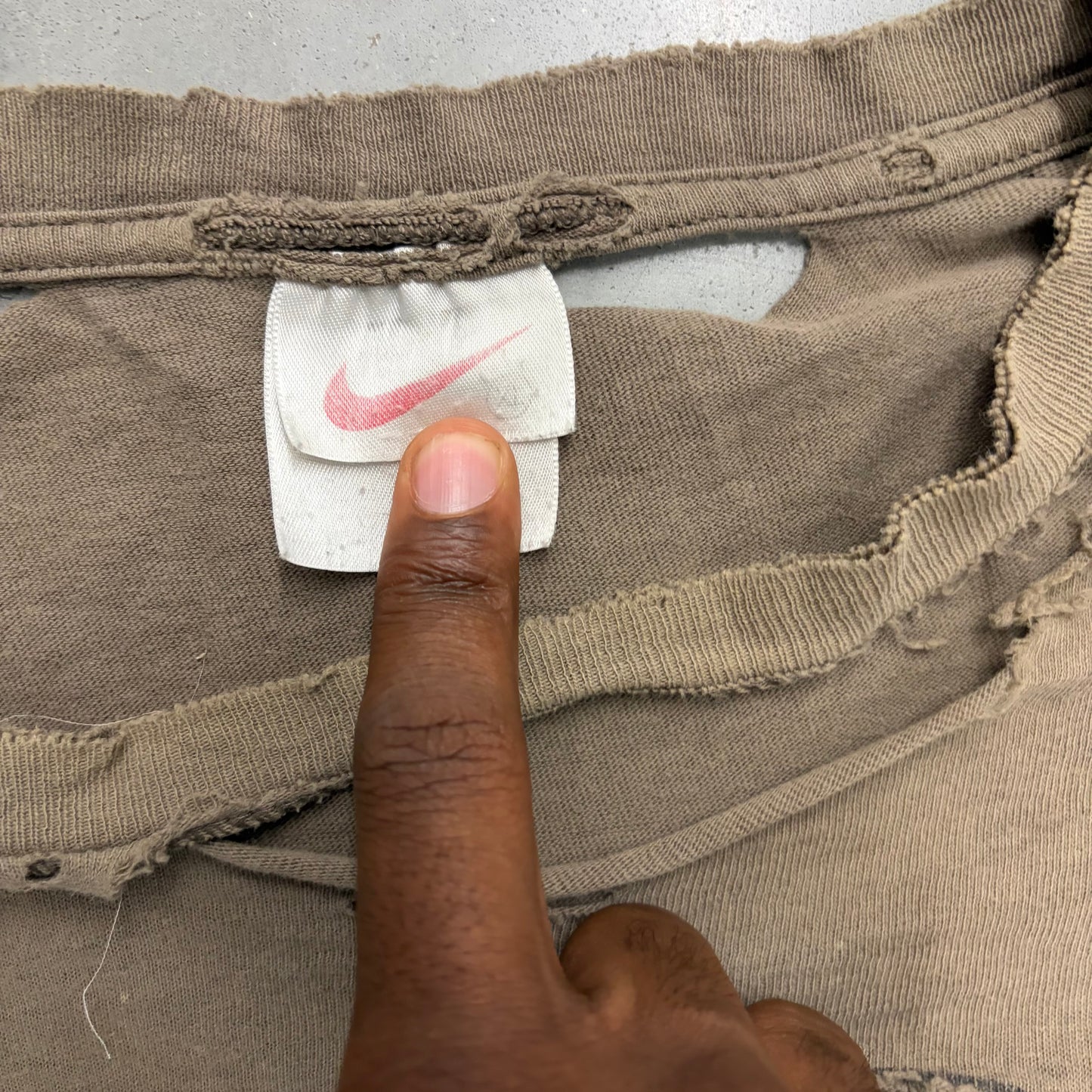 Vintage Thrashed Nike Tee