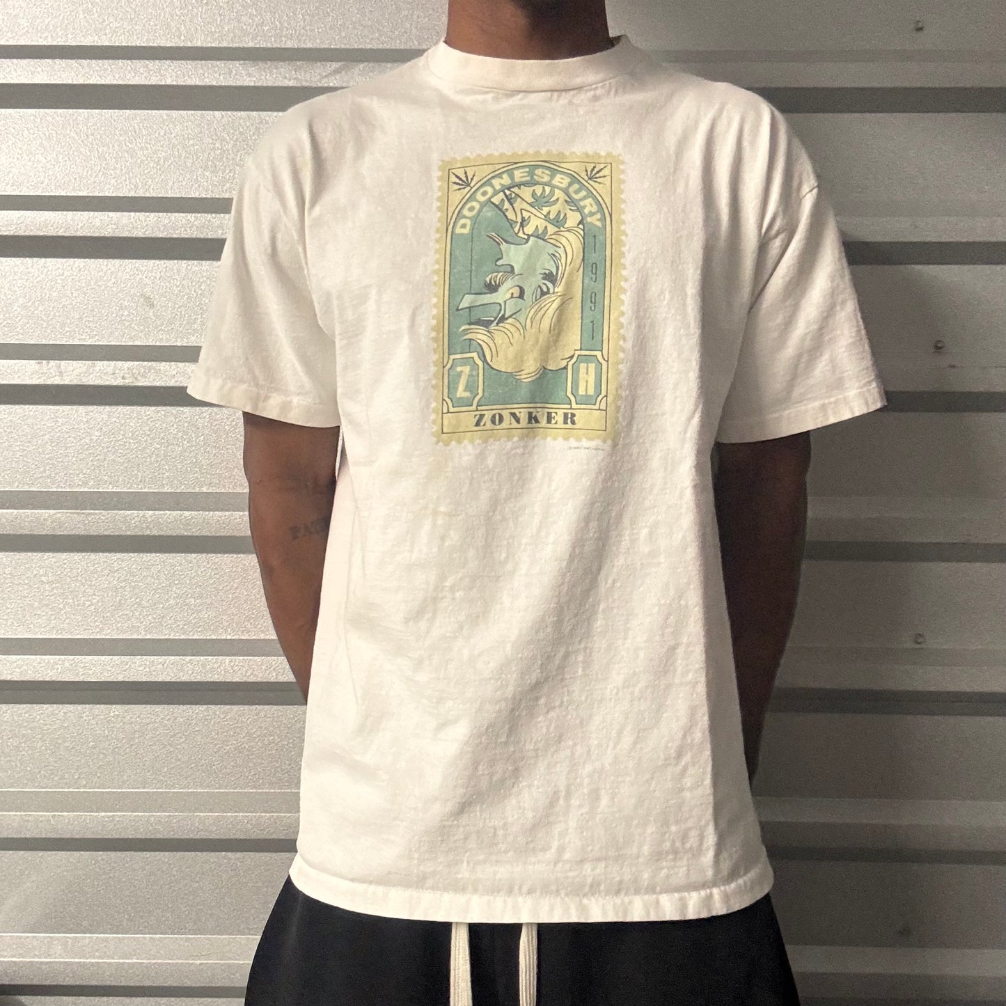 Vintage 90s Doonesbury Zonker Tee