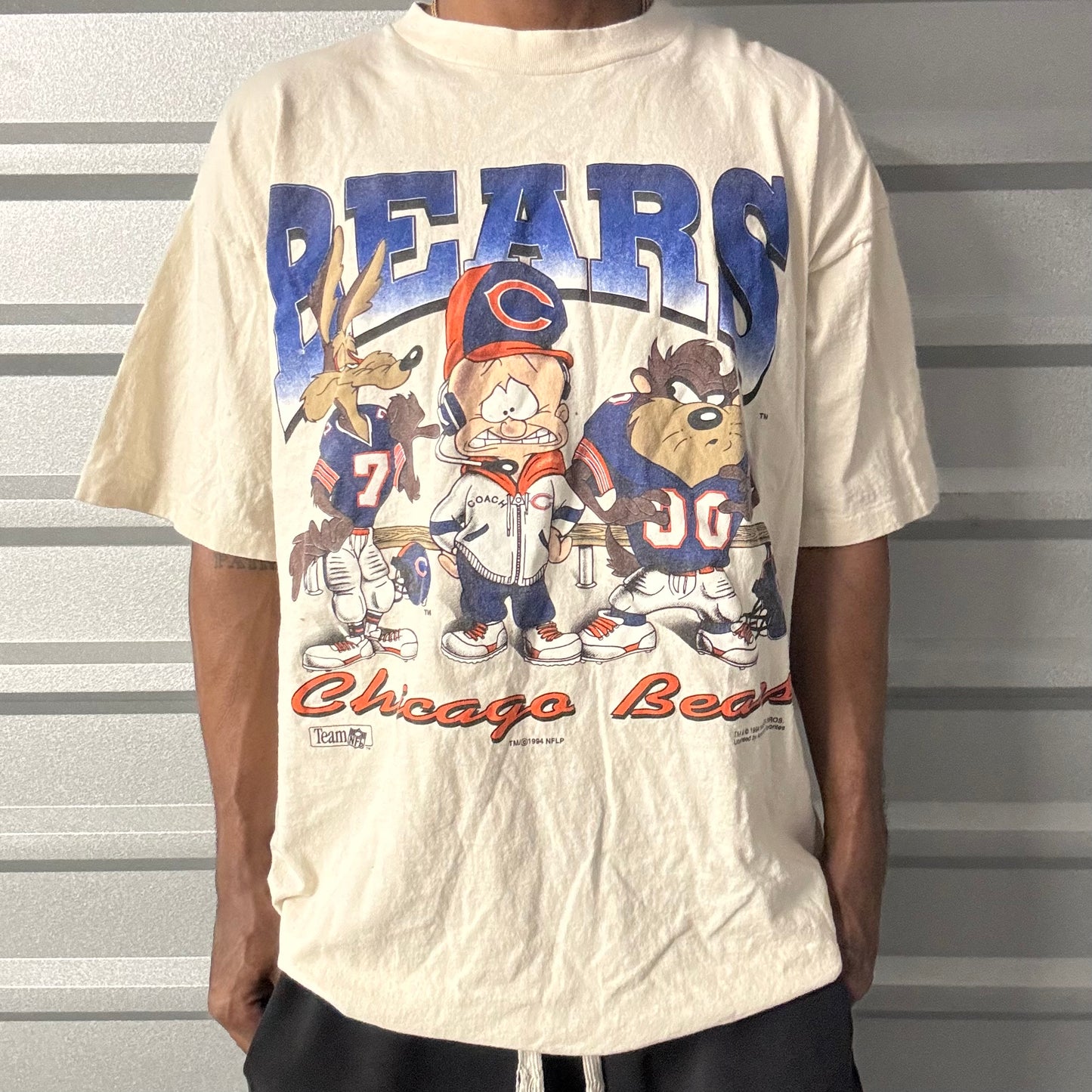 Vintage 94’ Chicago Bears Looney Tunes Tee