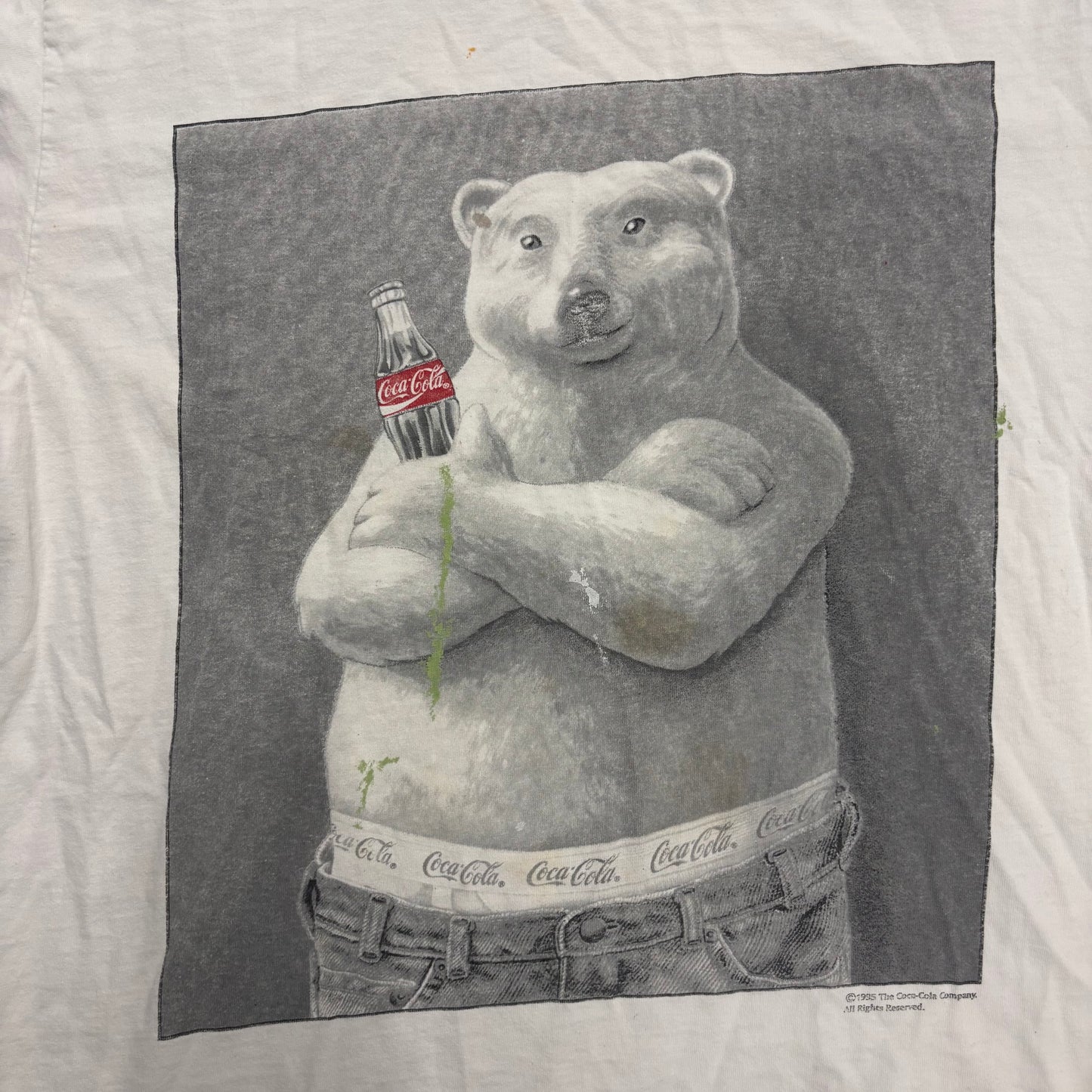 Vintage 90s Coca Cola Bear Tee