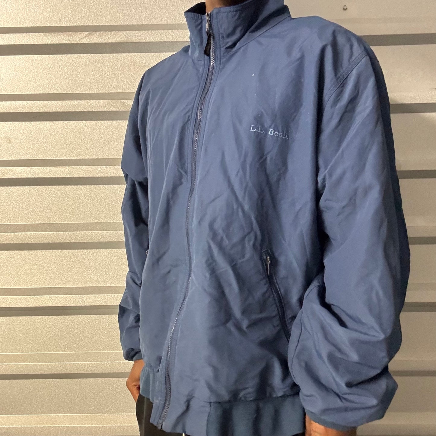 Y2K Navy LL Bean Jacket