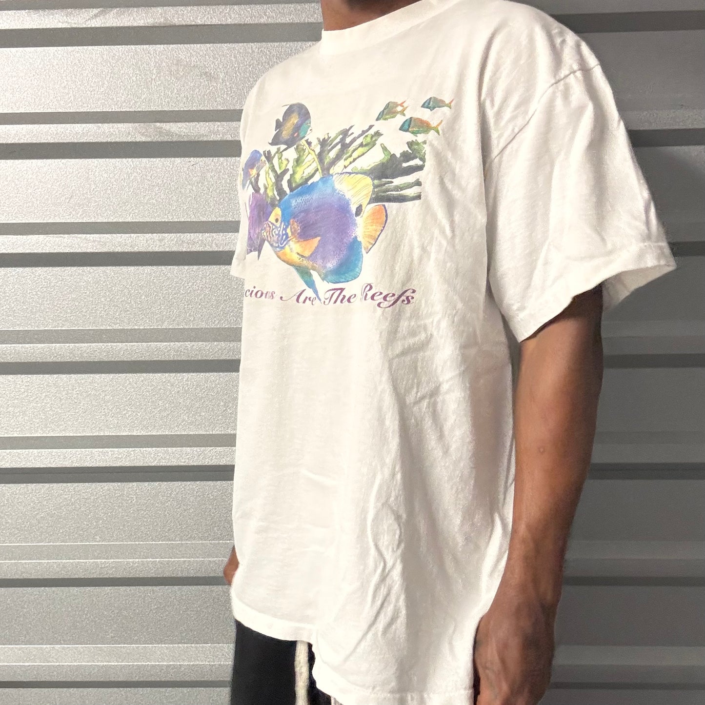 Vintage 90s “Precious are the Reefs” Tee