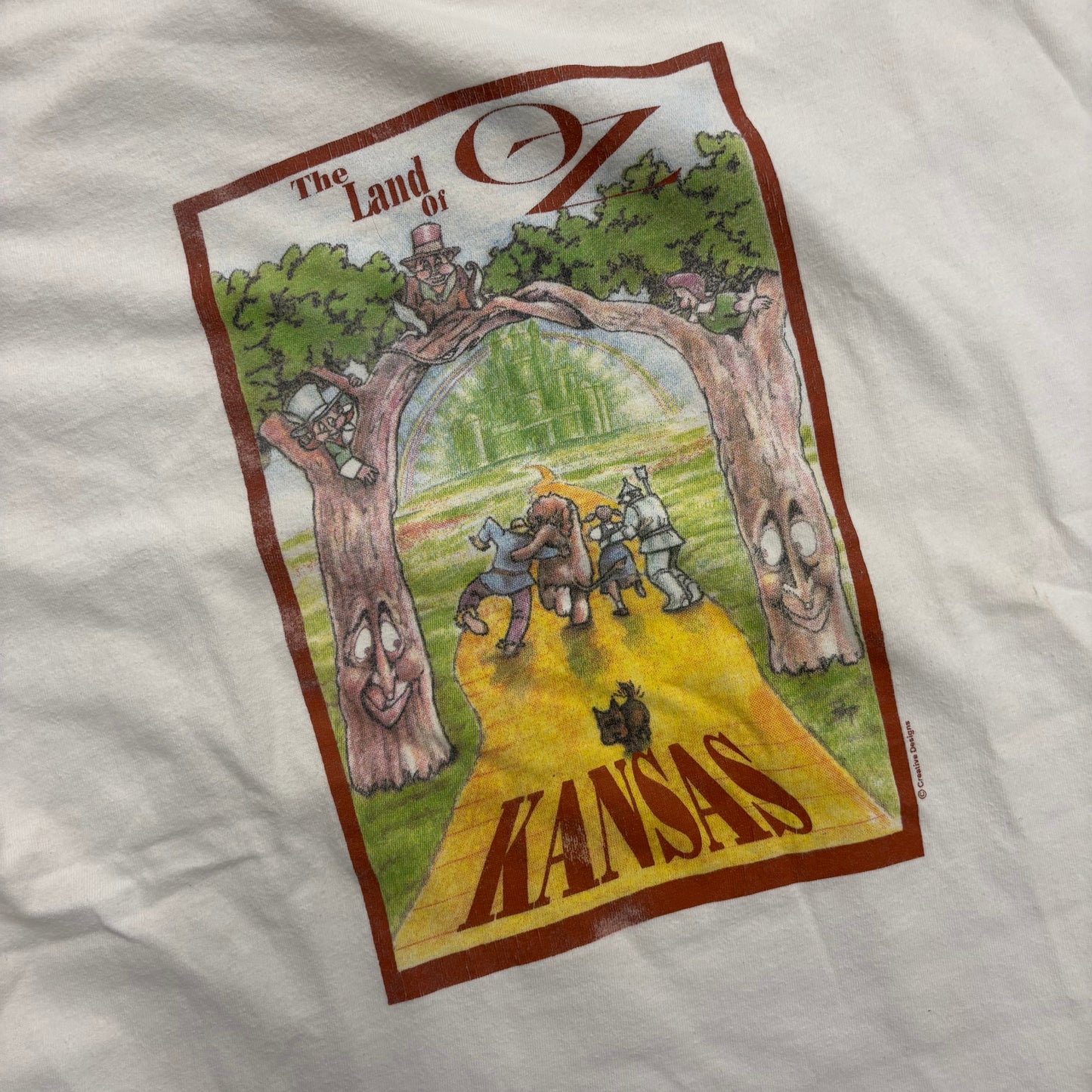 Vintage 90s The Land of Oz Kansas Tee