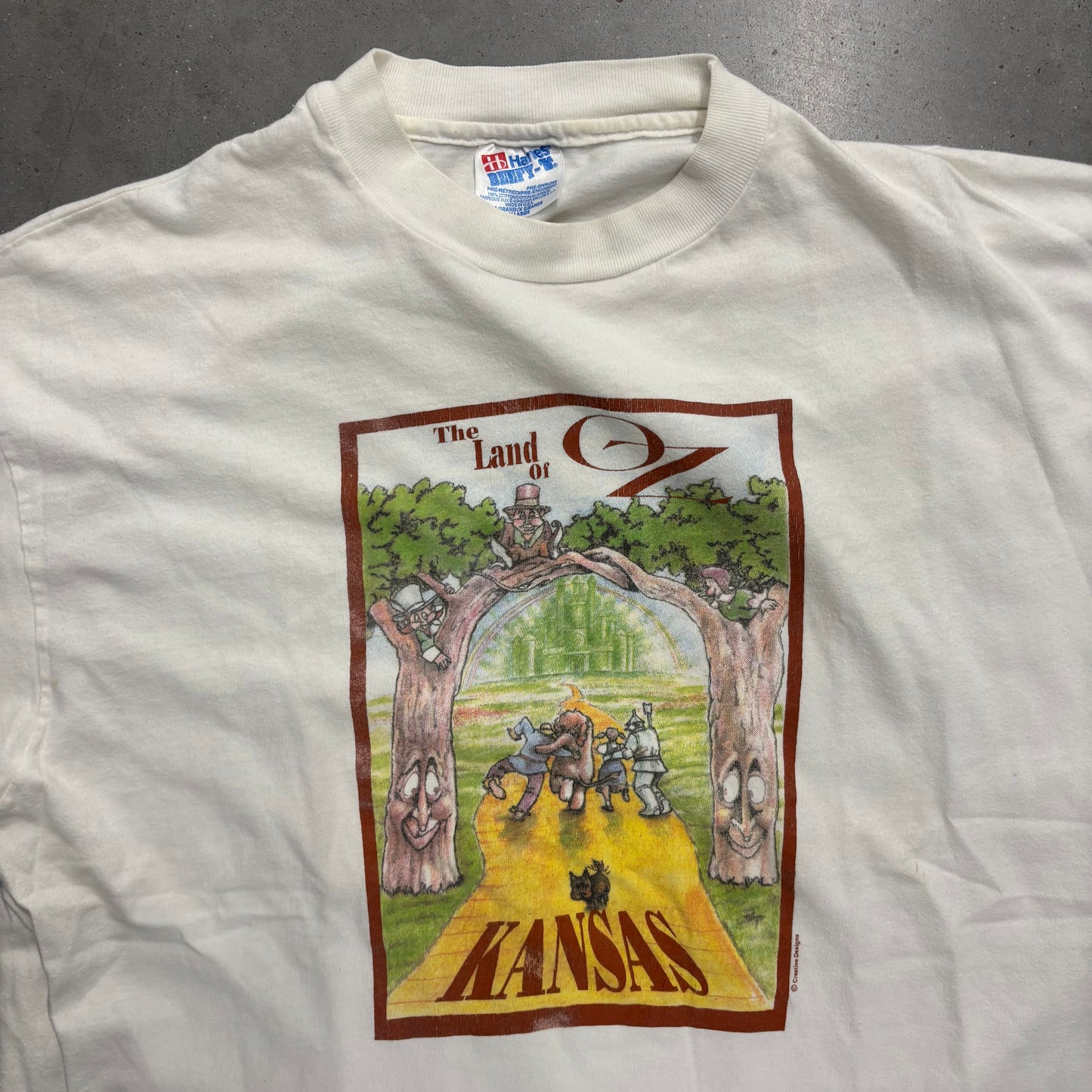 Vintage 90s The Land of Oz Kansas Tee