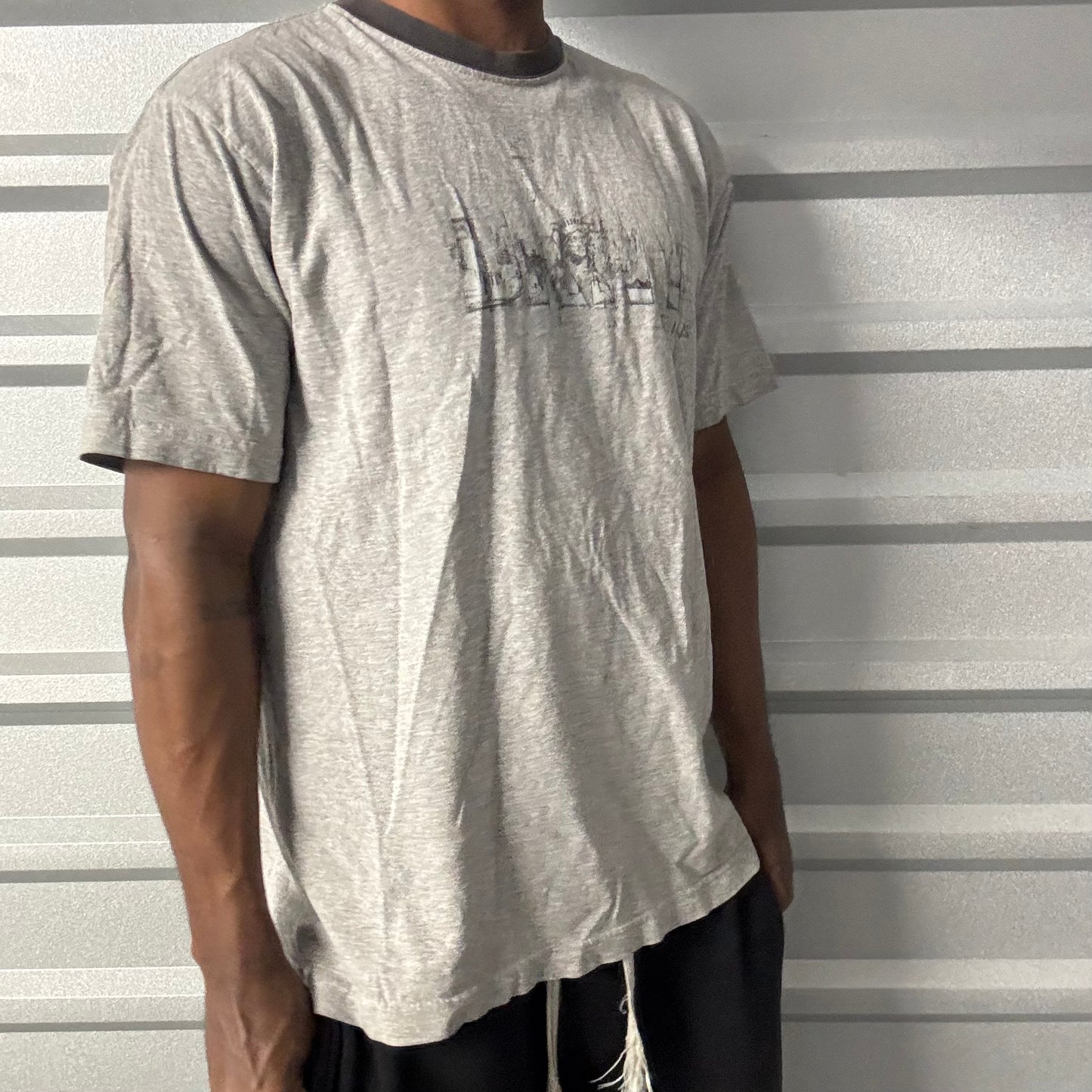 Y2K DKNY Ringer Tee