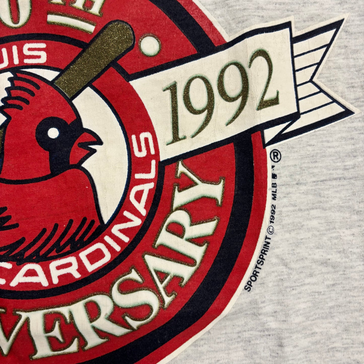 Vintage 92’ 100th Anniversary St Louis Cardinals Tee