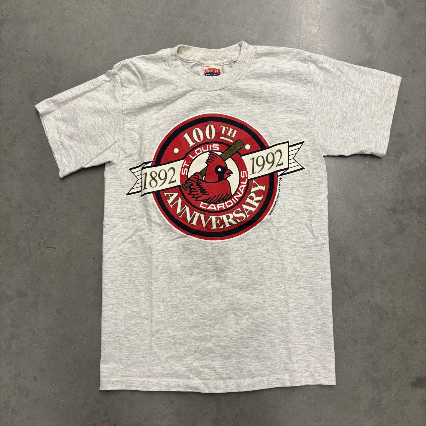 Vintage 92’ 100th Anniversary St Louis Cardinals Tee