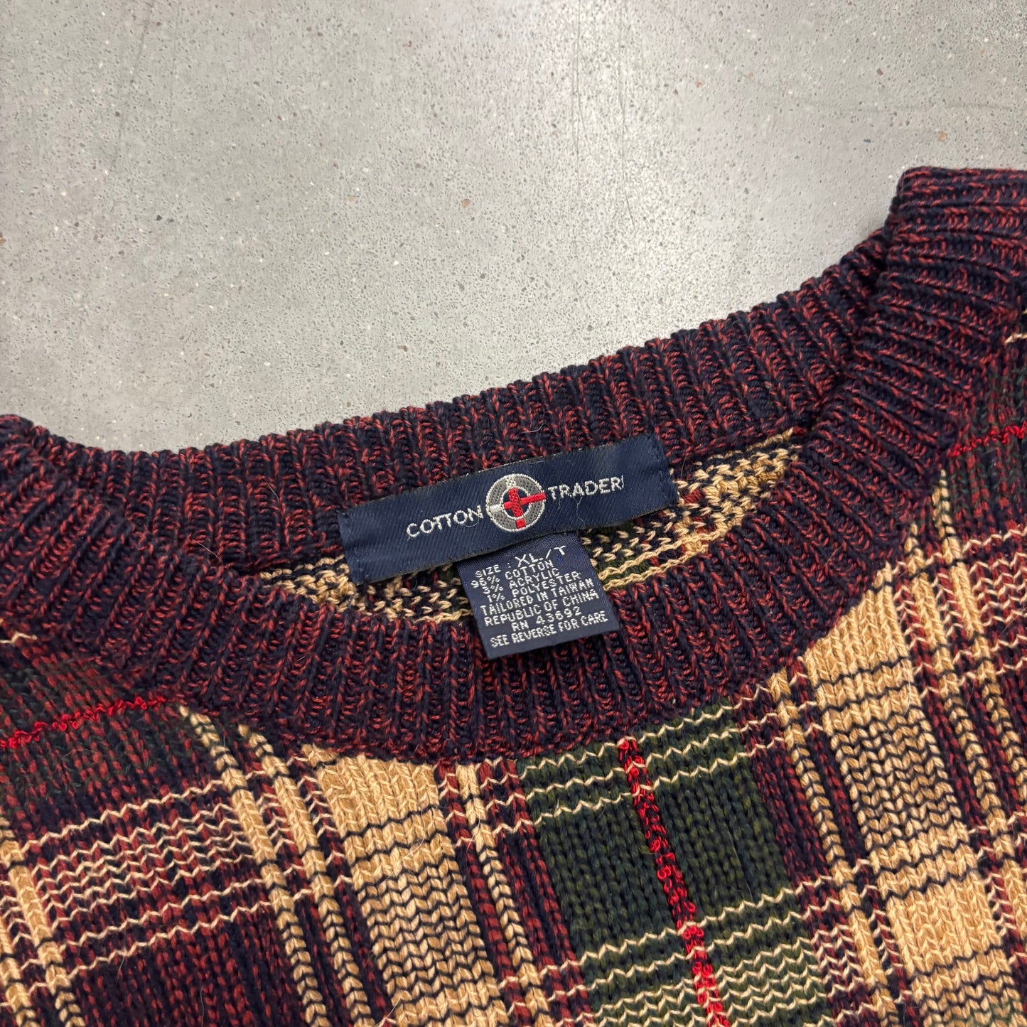 Vintage Cotton Traders Sweater