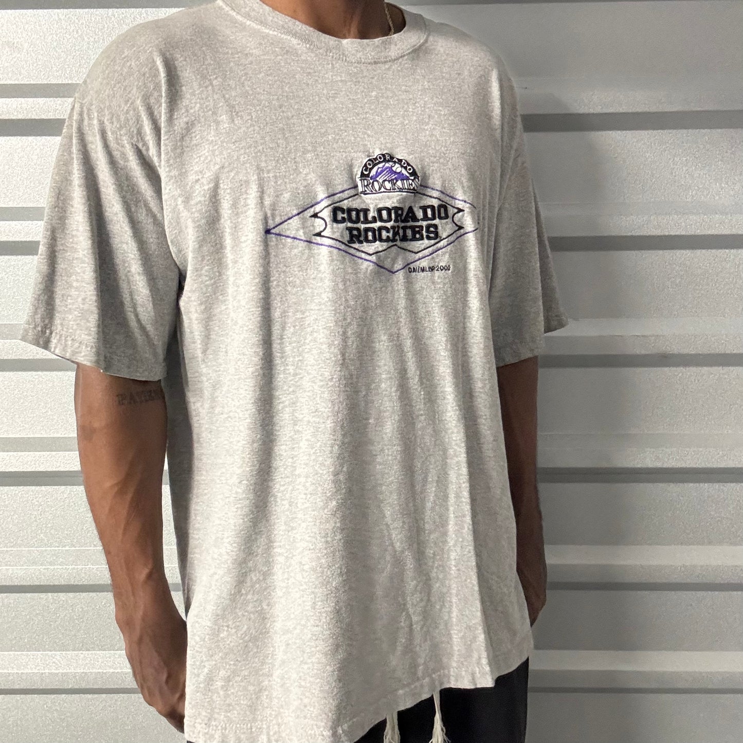 Y2K 02’ Colorado Rockies Tee