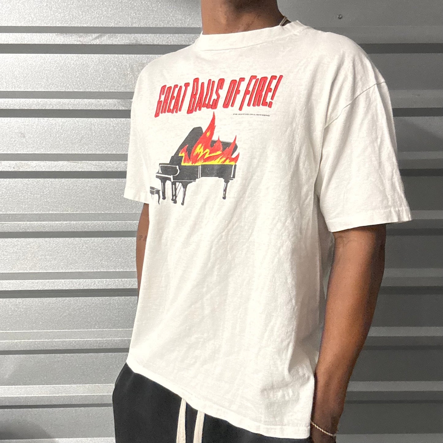 Vintage 89’ Great Balls of Fire Promo Tee