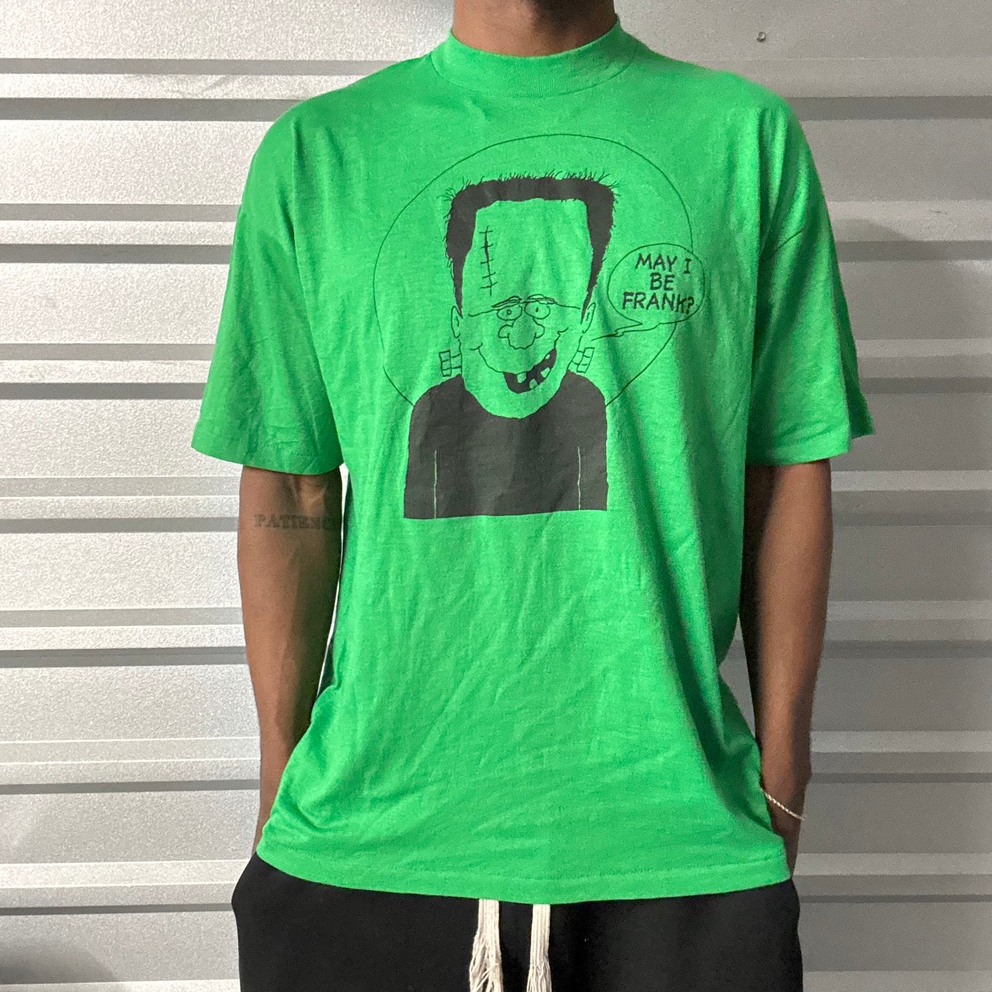 Vintage 80s Frankenstein “May I Be Frank” Tee