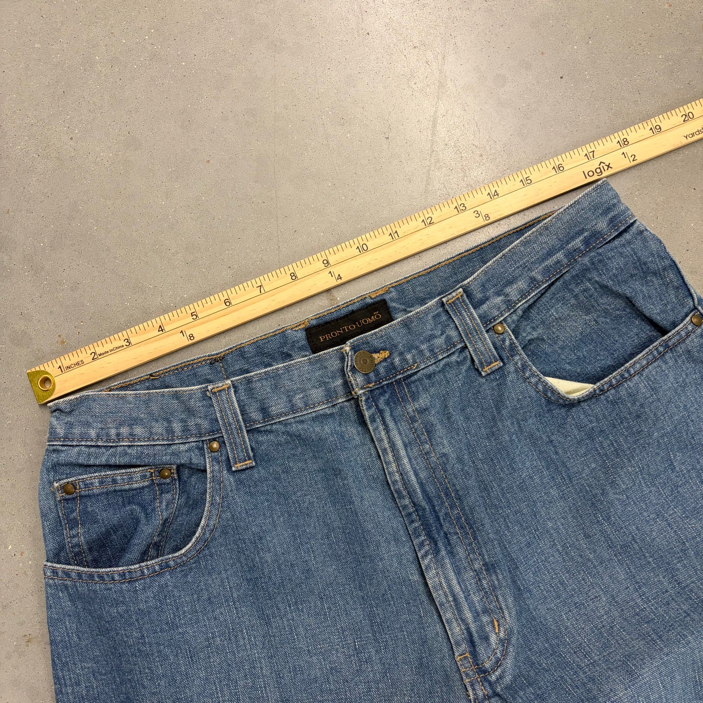 Y2K Pronto Uomo Denim