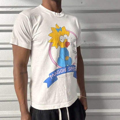 Vintage 90s Maggie Simpson Tee