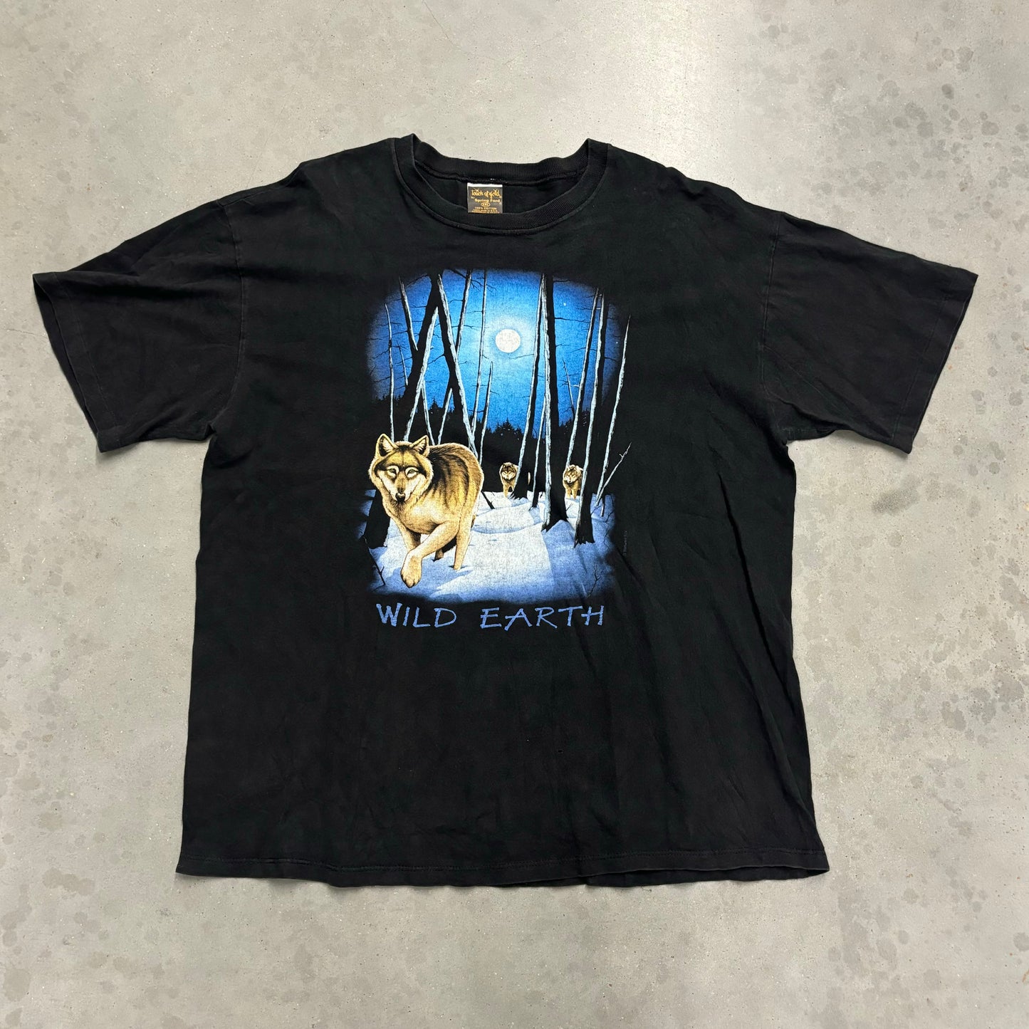 Y2K Wild Earth Wolf Tee