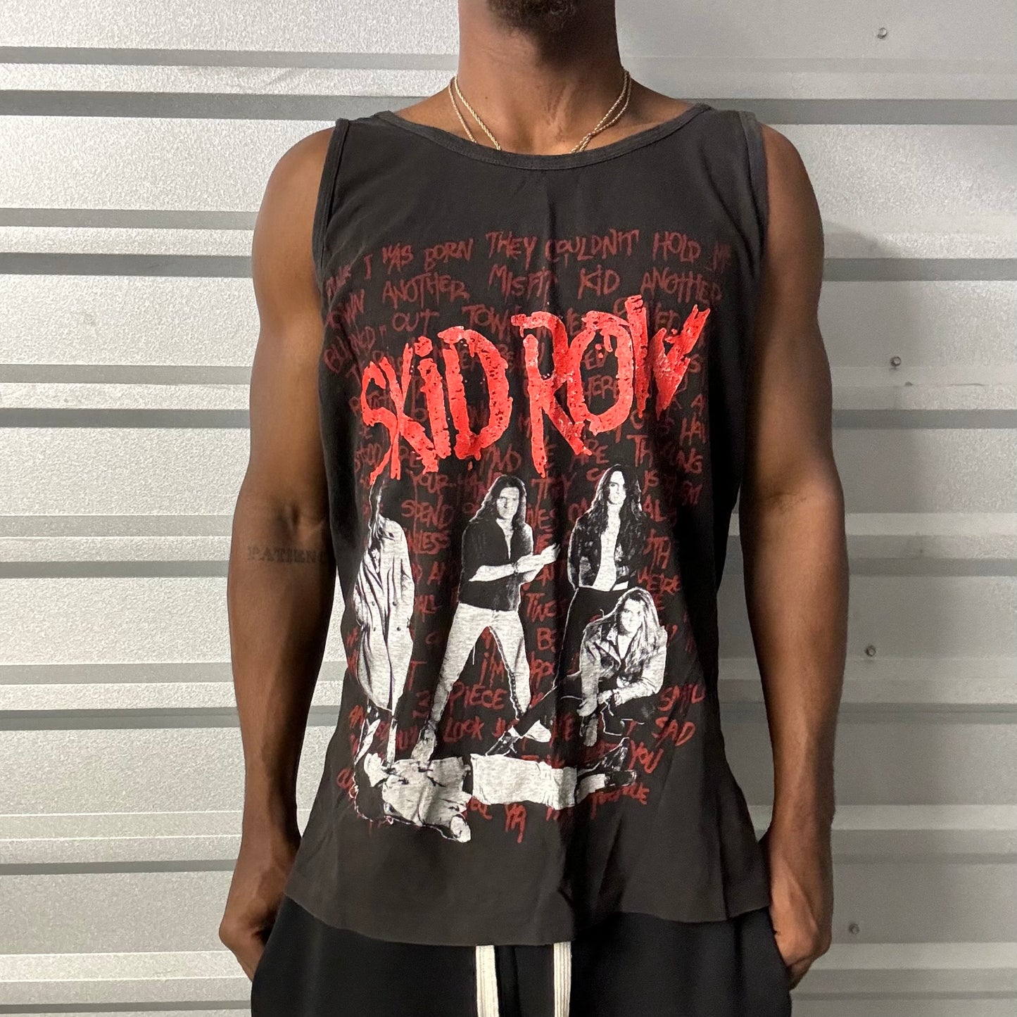 Vintage Euro 90s Skid Row Tanktop