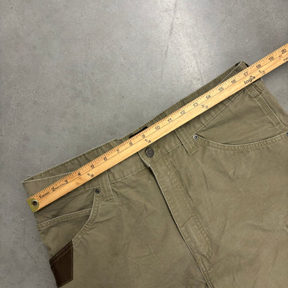 Vintage Tan Wrangler Cargo Shorts