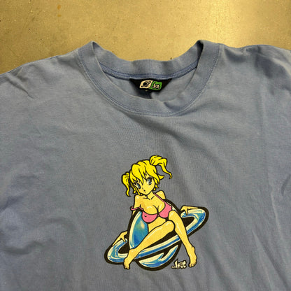 Y2K Lost Bikini Girl Skate Tee