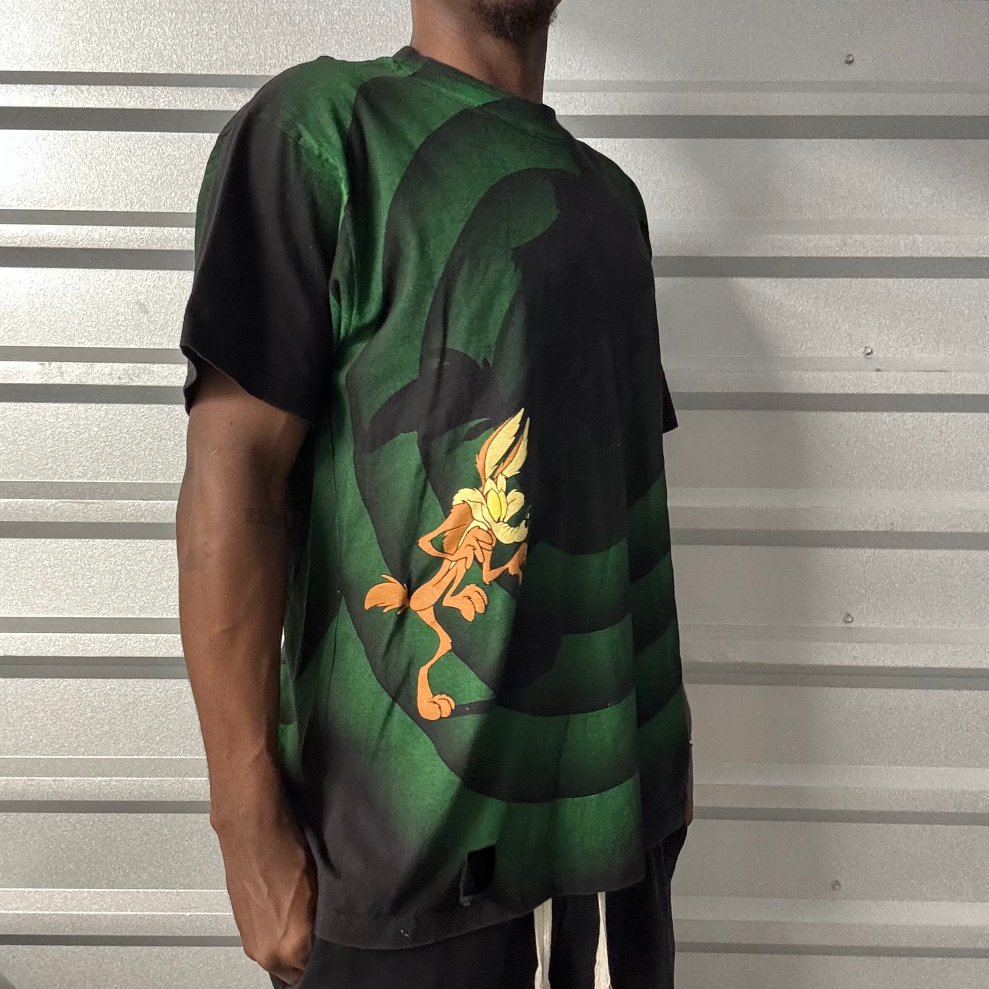 Vintage Wile E Coyote Shadow AOP Tee