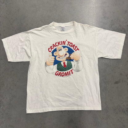 Vintage 89’ Wallace and Gormit “Crackin Toast” Tee