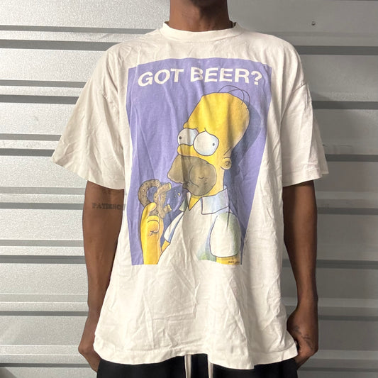 Vintage 90s “Got Beer” Homer Simpson Tee