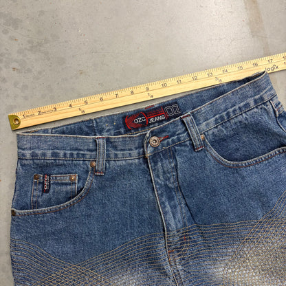 Y2K OZC Stitched Denim