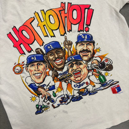 Vintage 88’ MLB La Dodgers Caricature Tee