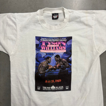 Vintage 89’ Tyson vs Williams Boxing Promo Tee