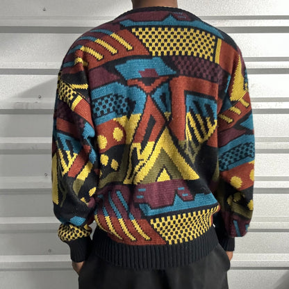 Vintage Multiprint Sweater