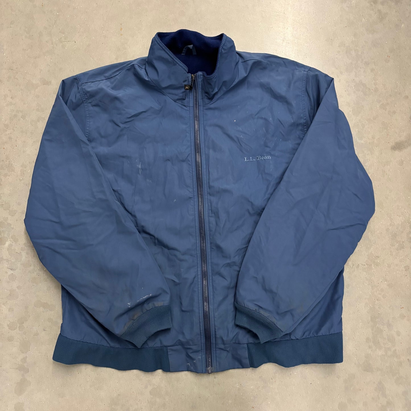 Y2K Navy LL Bean Jacket