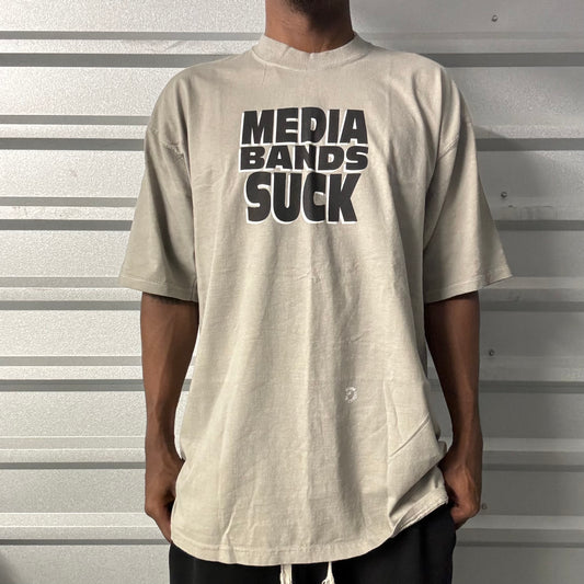 Vintage 97’ Media Bands Suck Tee