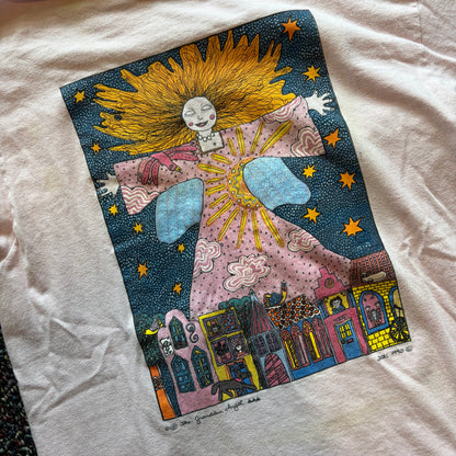 Vintage 90s “Guardian Angel” Kiki Art Tee