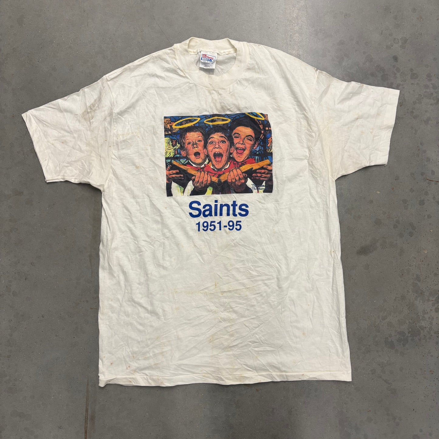 Vintage 95’ Norman Rockwell “Saints” Tee