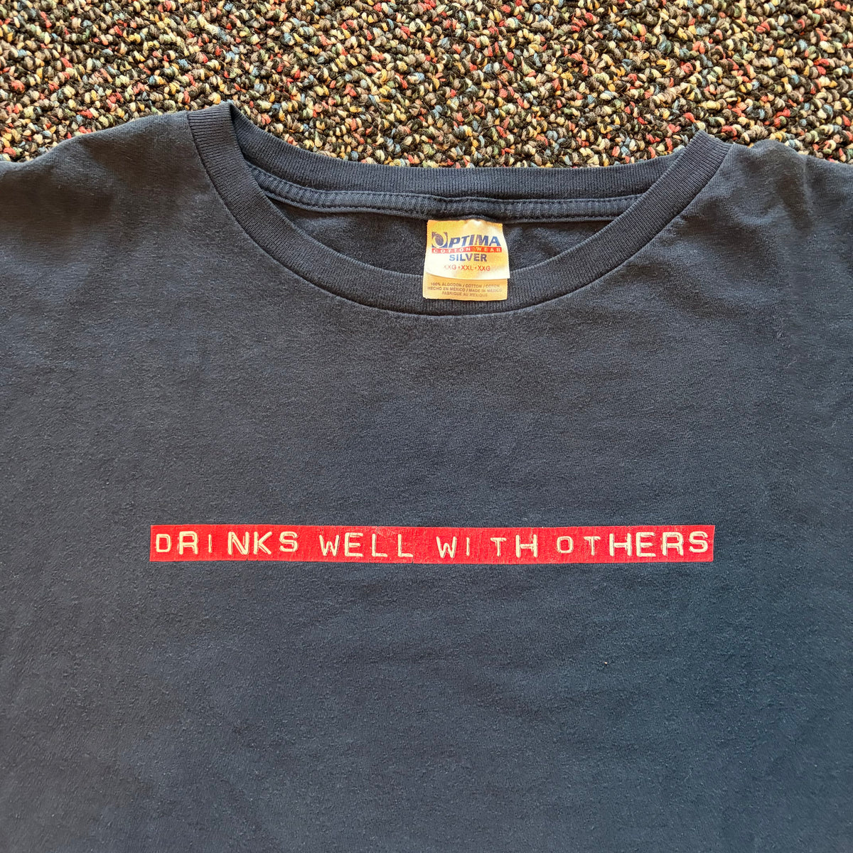 Y2K “Drinks Well With Others” Tee