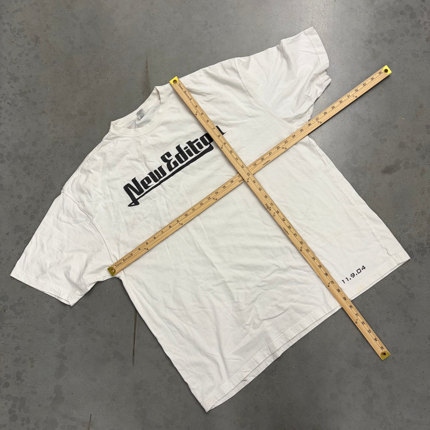 Y2K New Edition One Love Promo Tee