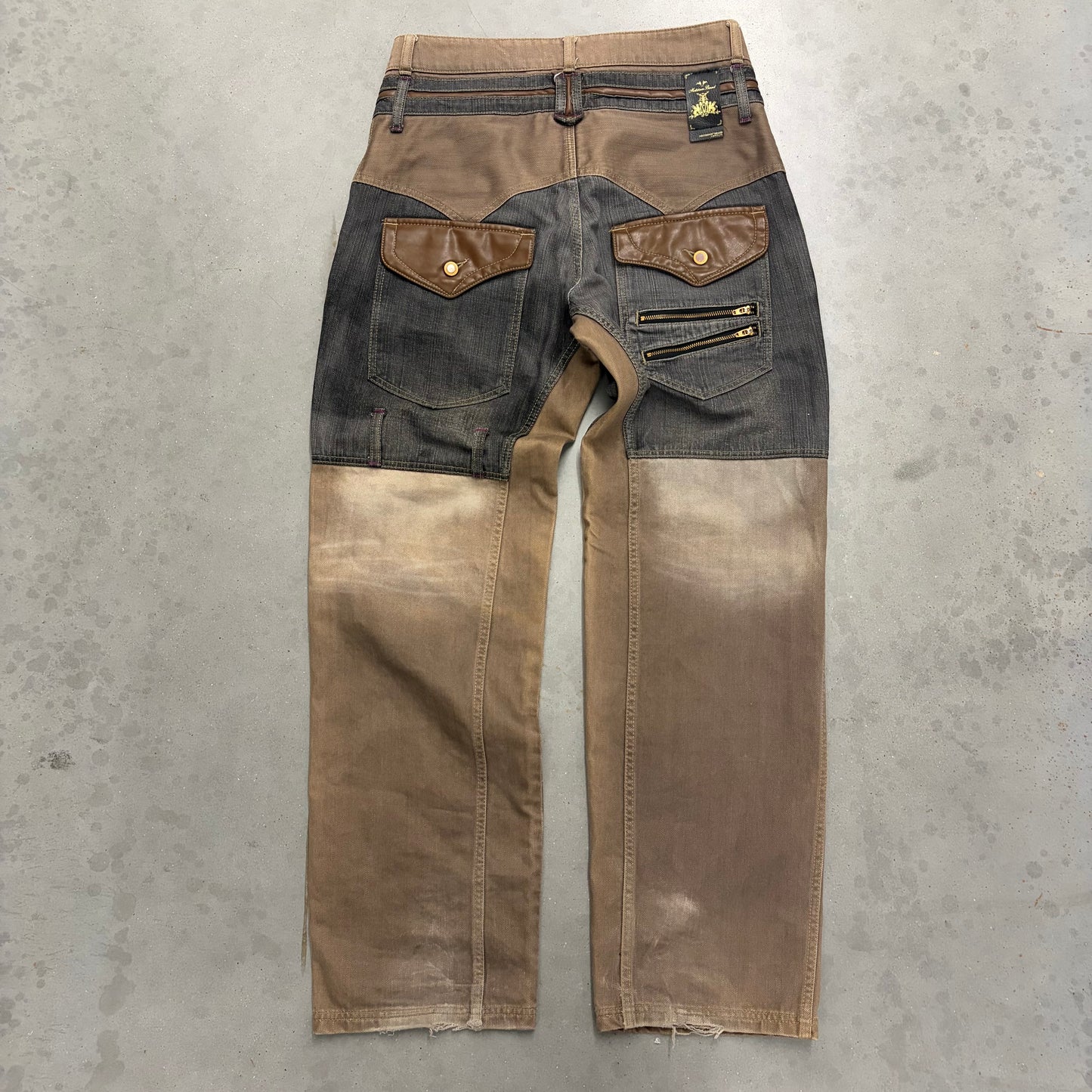 Y2K Two Tone Japanese Denim