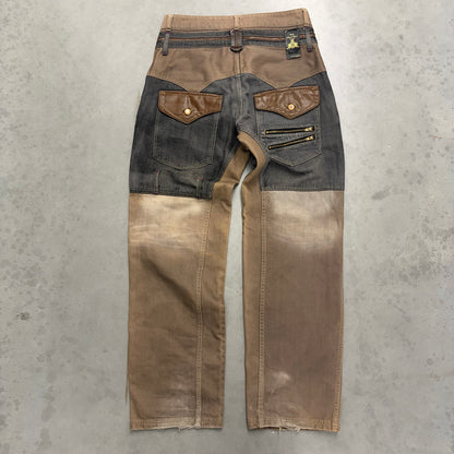 Y2K Two Tone Japanese Denim