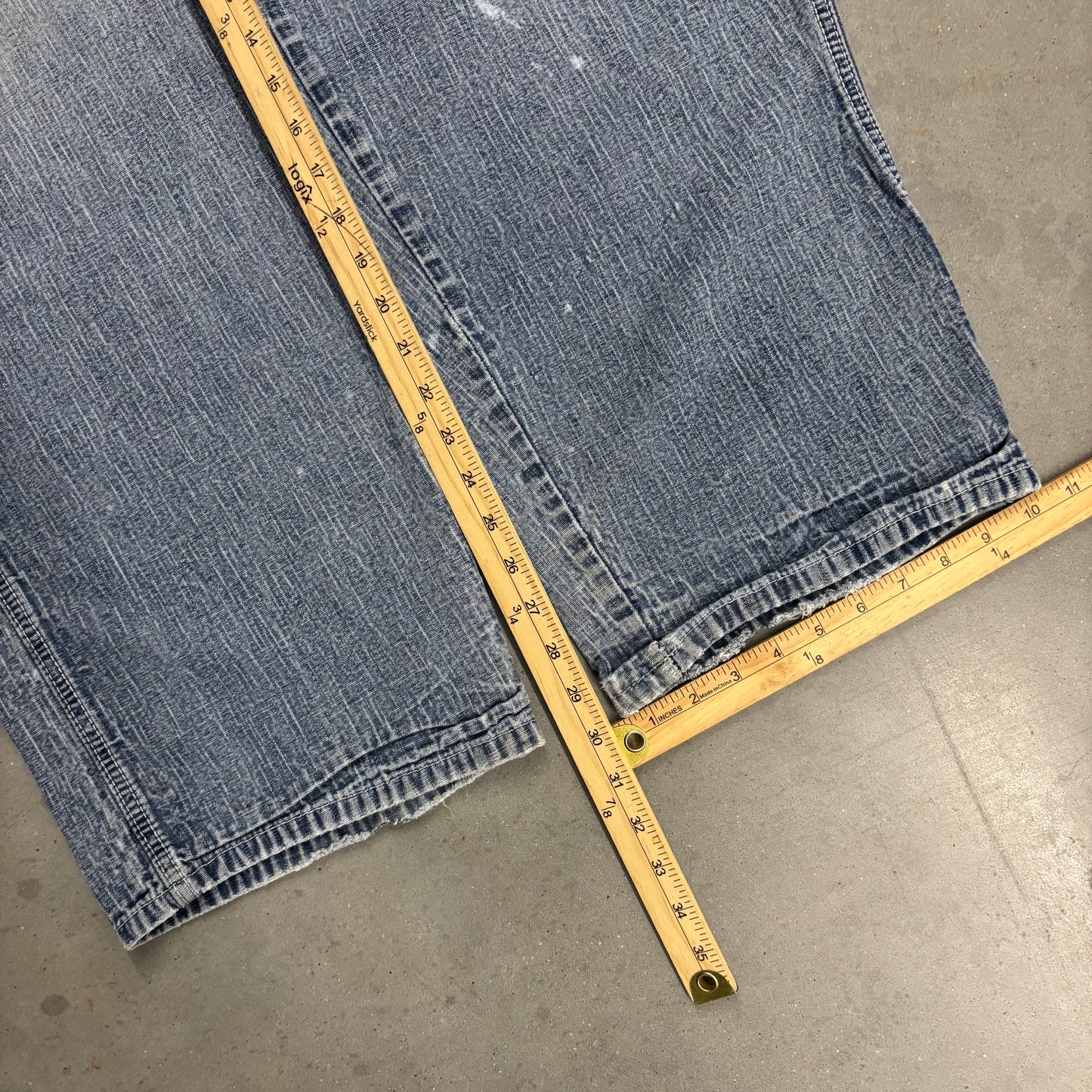 Y2K Faded Brooklyn Express Denim