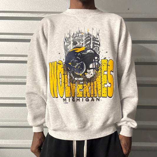 Vintage 90s Michigan Wolverines Crewneck