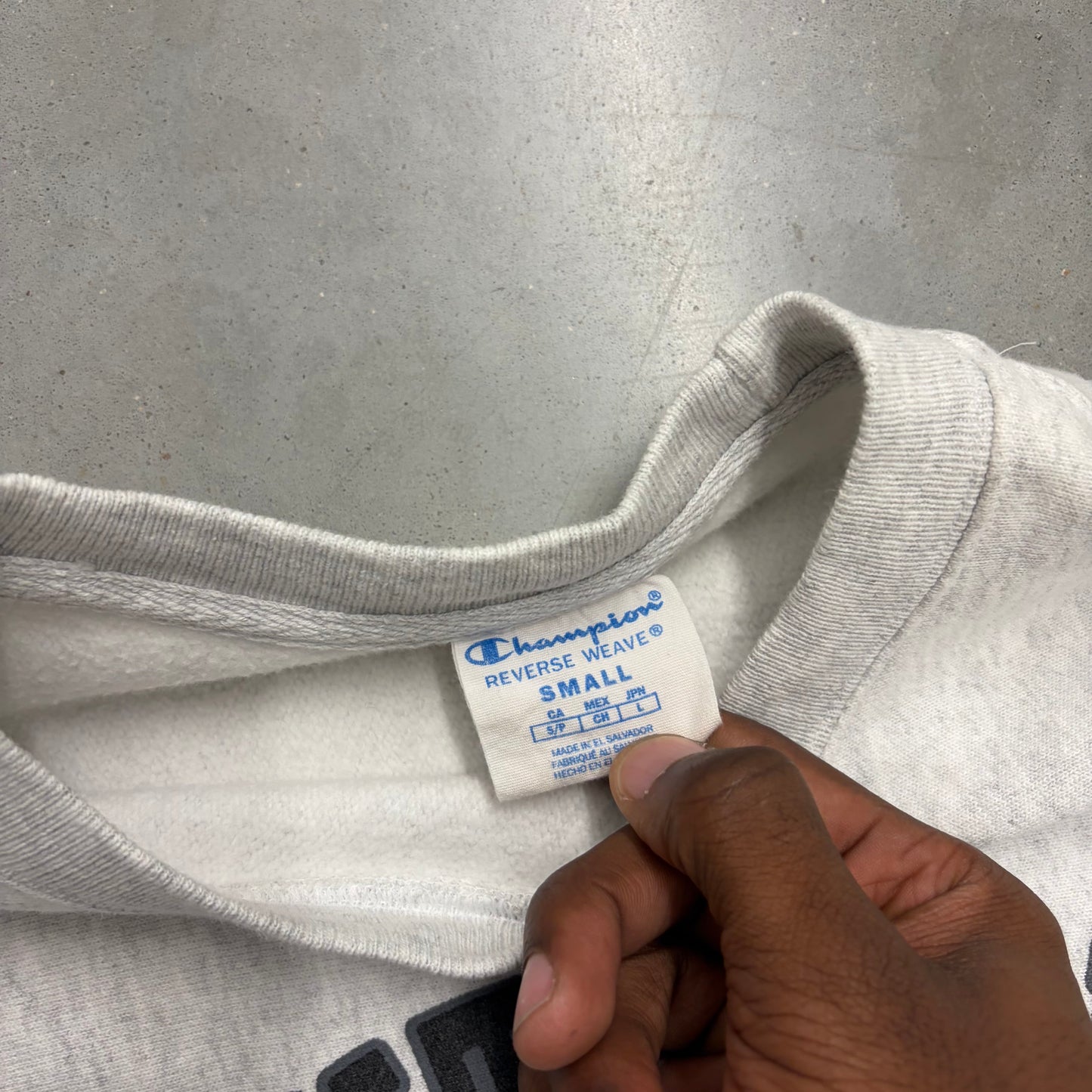 Y2K Saint Louis Champion Crewneck