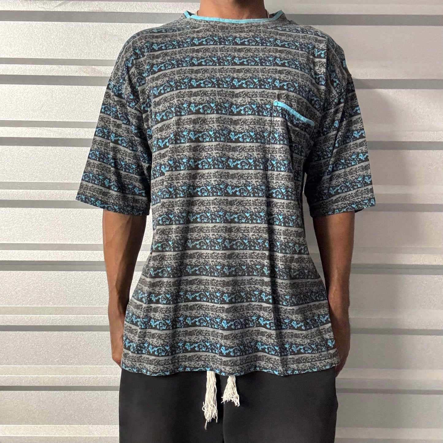 Vintage 90s Tribal Pocket Tee