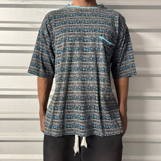 Vintage 90s Tribal Pocket Tee