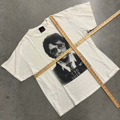 Y2K Elvis Mugshot Tee